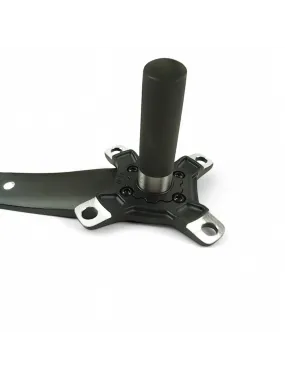 SD B-83 Hollow Crankset 4 Hole Black